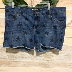 Old navy Diva cut off shorts size 16